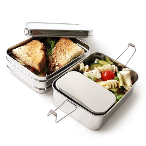 best stainless steel bento box toddler|stainless steel lunch containers kids.